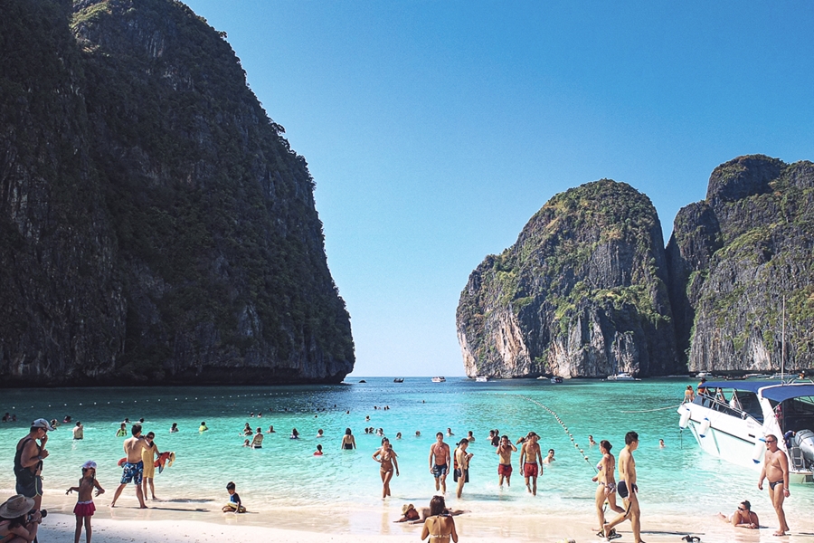 Thailand Koh Phi Phi Strand The Beach