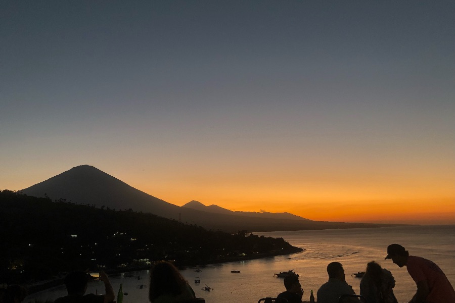 Sunset Point Amed Karengasem Bali Indonesie