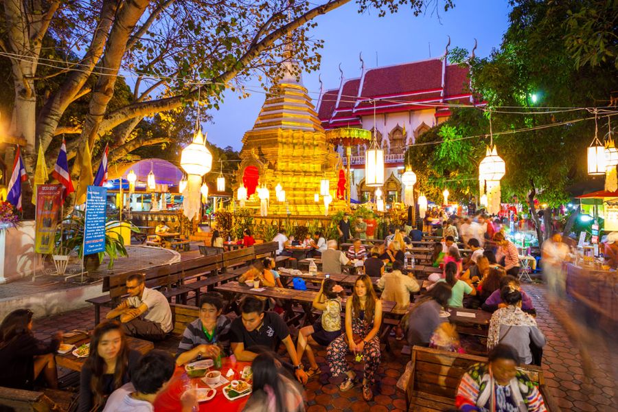Dag 8: Chiang Mai - Vrije dag