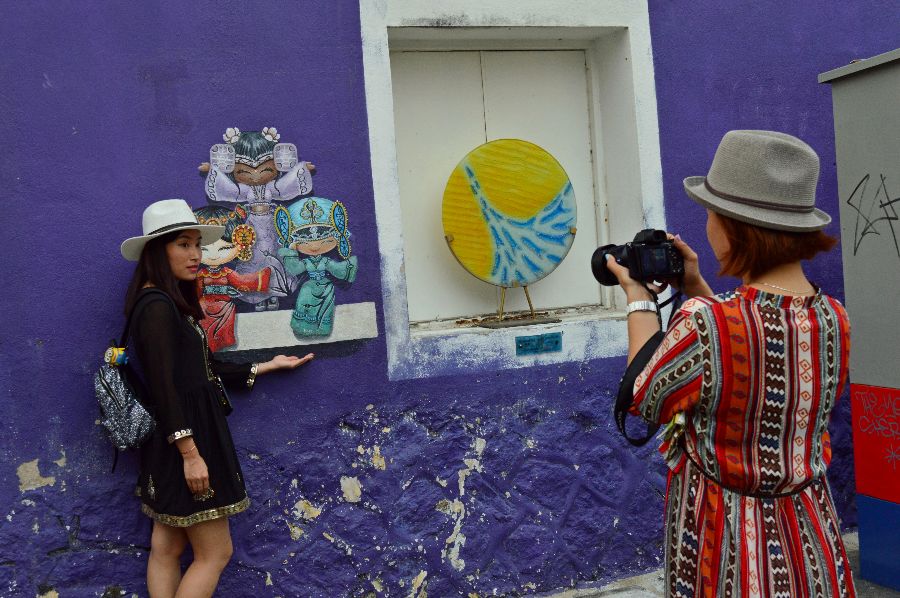 maleisie penang muurschilderingen kunst street art