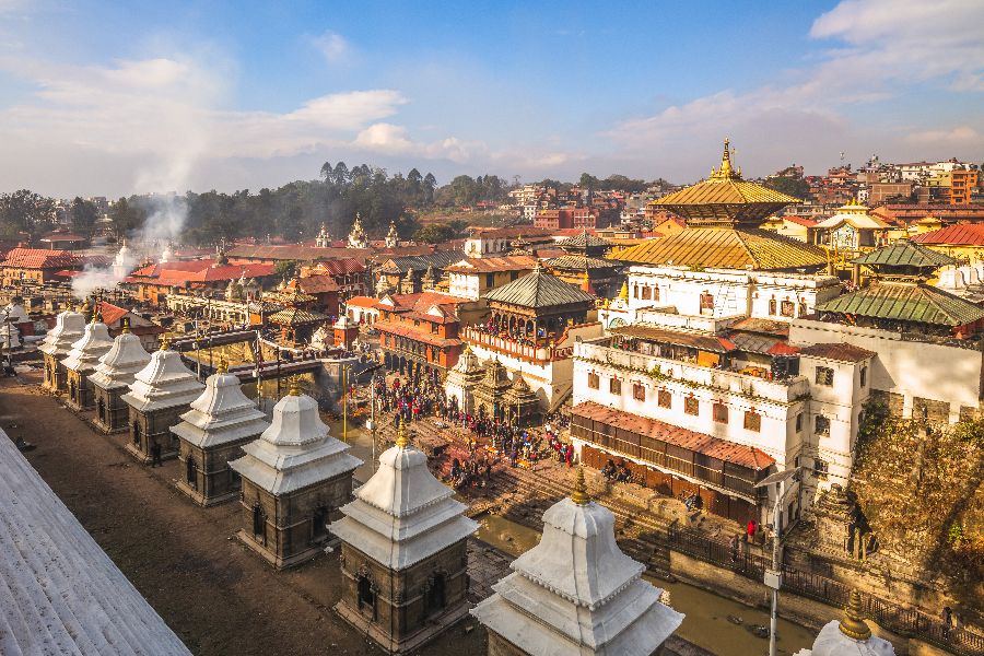 Nepal Kathmandu Pashupatinath tempel