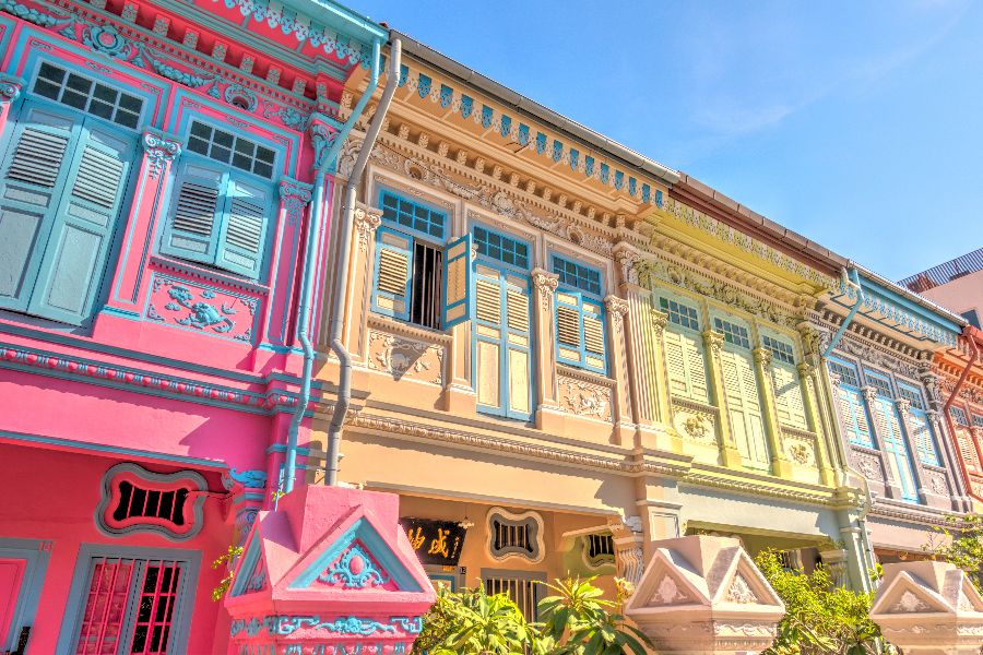 Singapore Joo Chiat road oude buurt