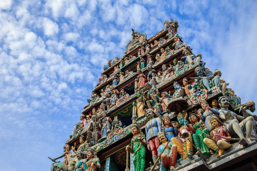 Singapore Sri Mariamman Tempel