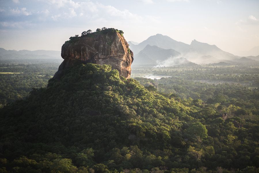 Sri Lanka Sigiriya Lion Rock leeuwenrots