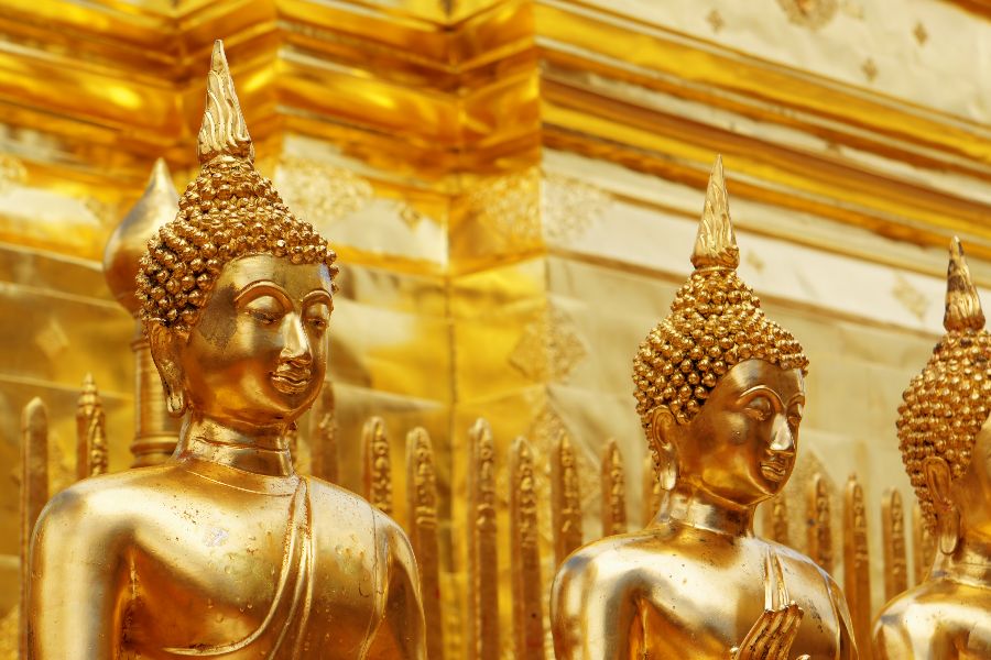 thailand chiang mai doi suthep tempel