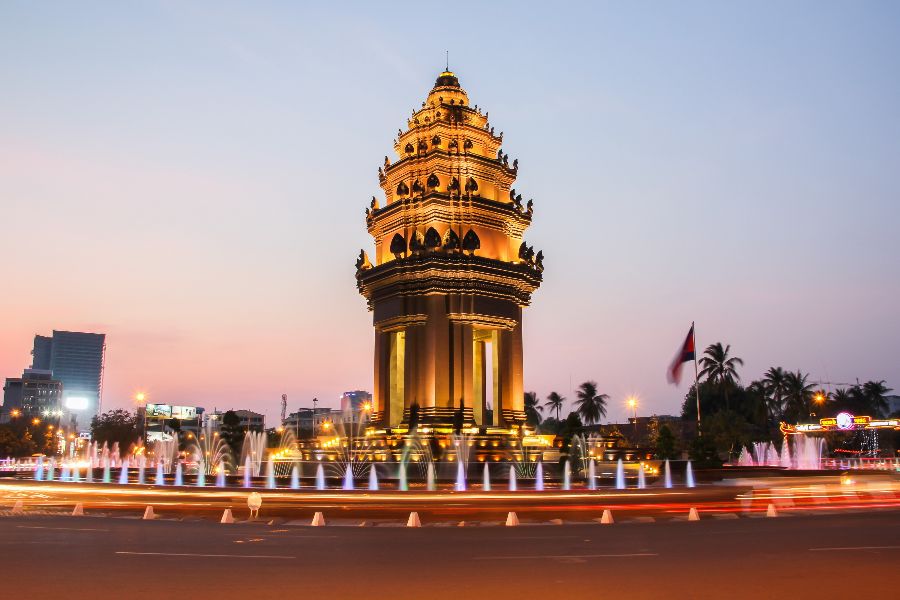 cambodja phnom penh independence monument