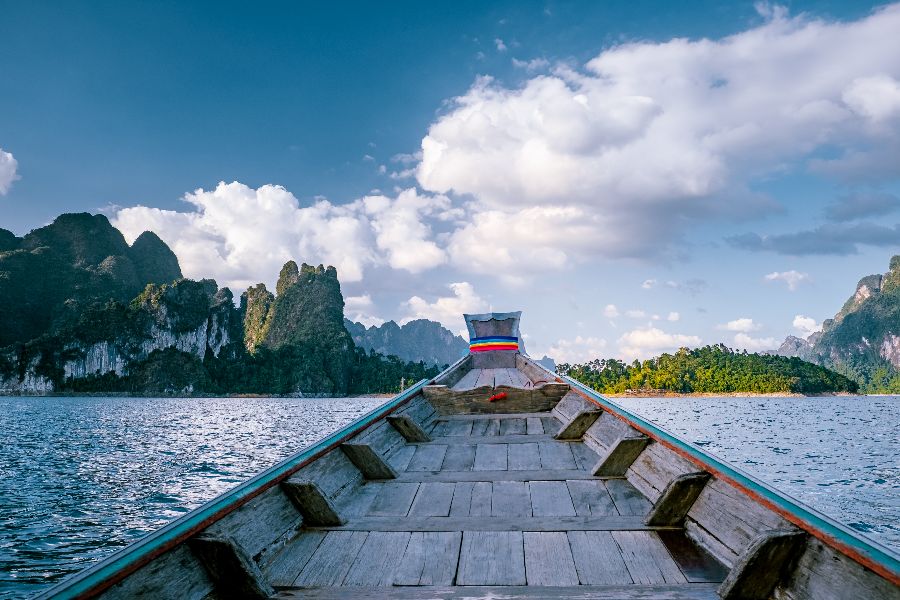 thailand khao sok meer boot