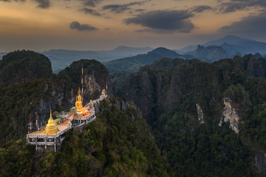 thailand krabi wat tham suea tiger cave tempel