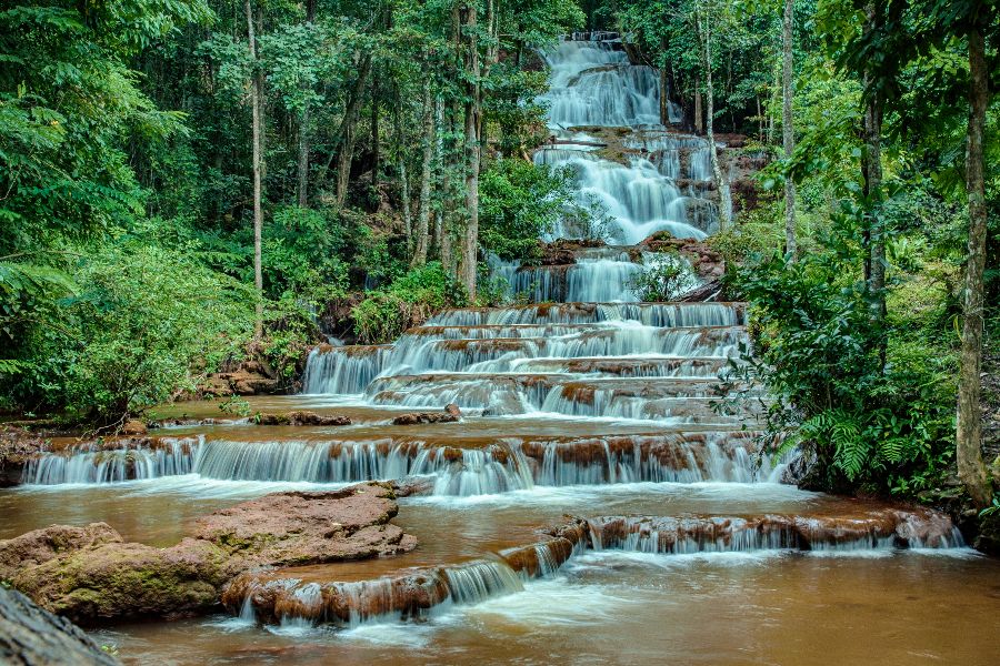 thailand mae sot pha charoen watervallen