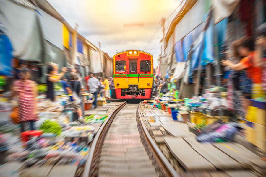 thailand maeklong treinmarkt