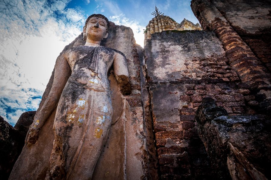 thailand si satchanalai historical park tempel