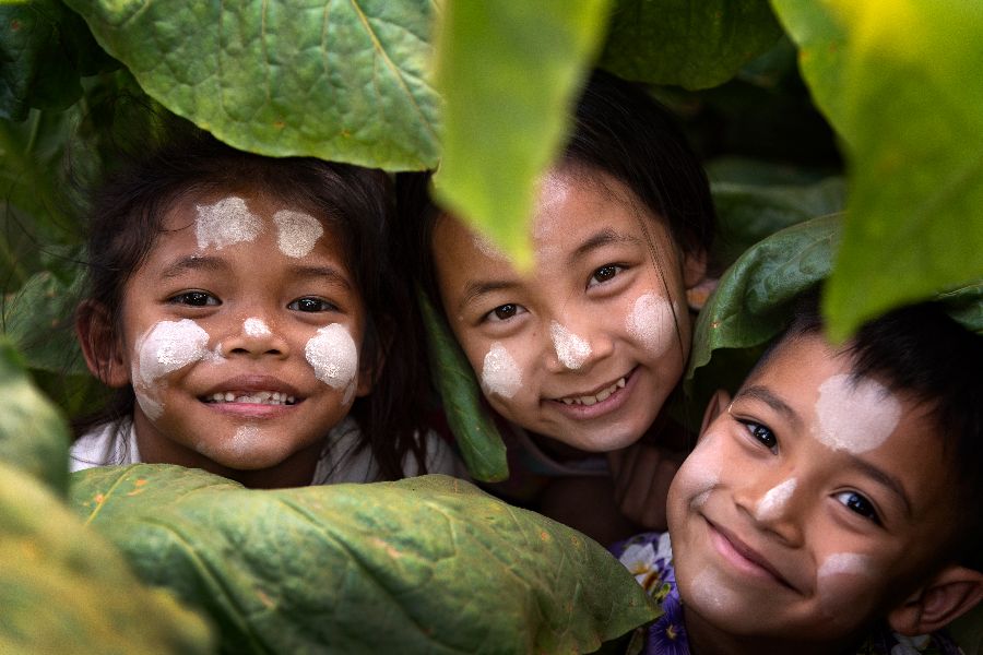 thailand smile kinderen lach