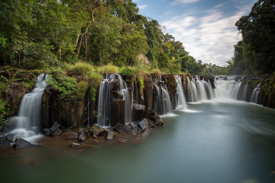 laos pakse bolaven plateau tad paxuam waterval x