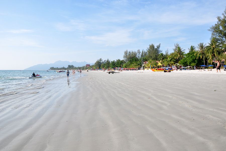 maleisie langkawi pantai cenang beach strand