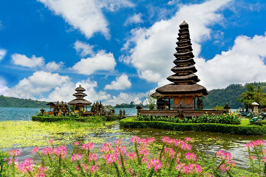 indonesie bali ulun danu bratan tempel