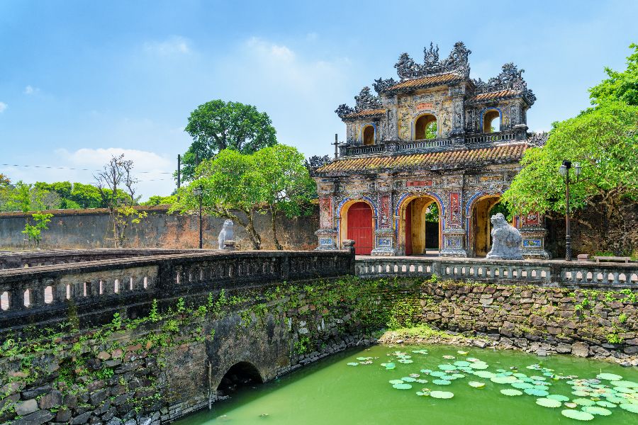 vietnam hue citadel hien nhon gate 2