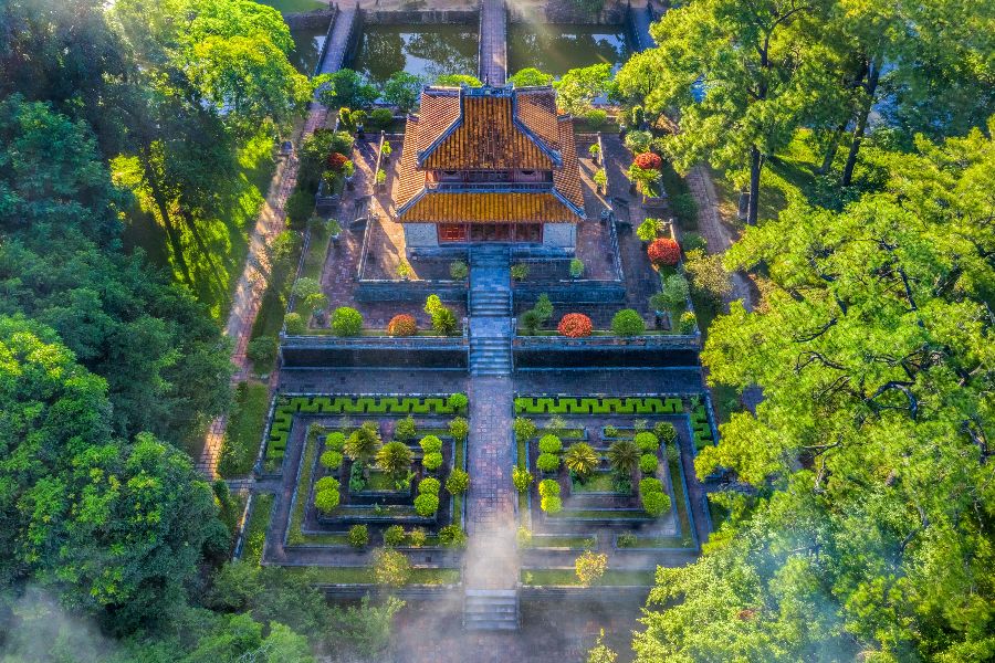 vietnam hue minh mang tomb near the imperial city