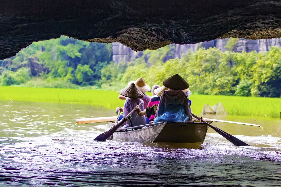 vietnam tam coc boottocht grot