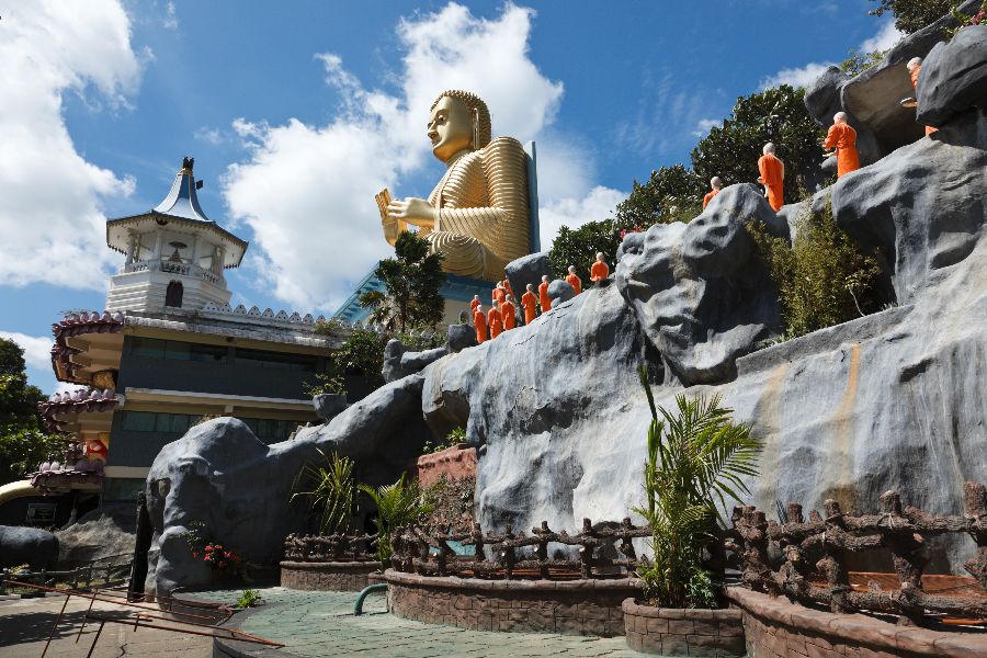 sri lanka dambulla tempel