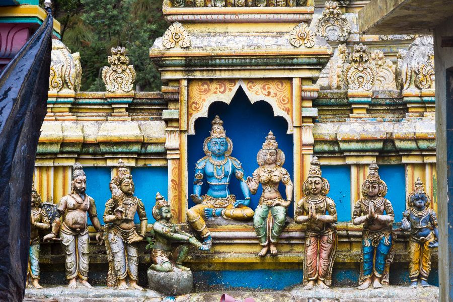 sri lanka nuwara eliya sri baktha kovil tempel