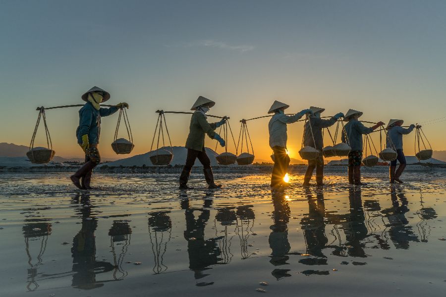 vietnam nha trang zoutwinning