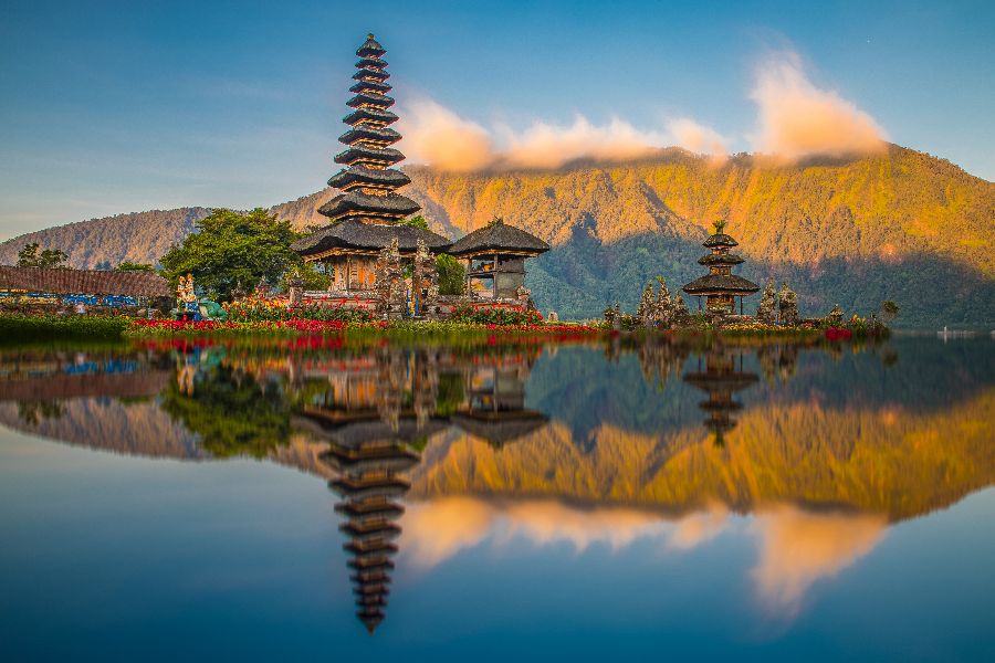 indonesie bali bratan ulun danu tempel