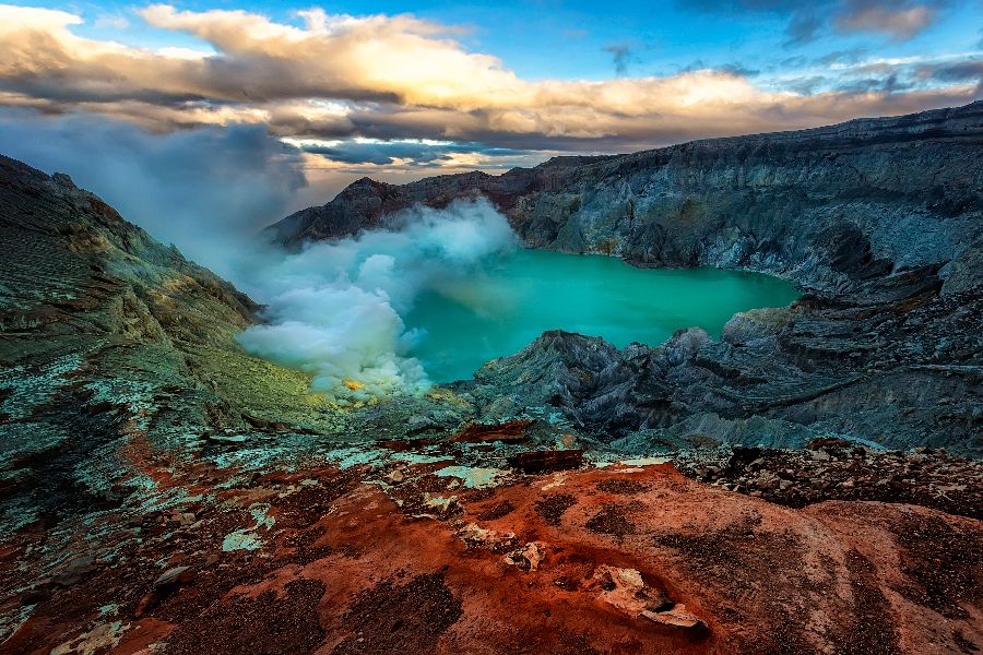 indonesie java ijen vulkaan