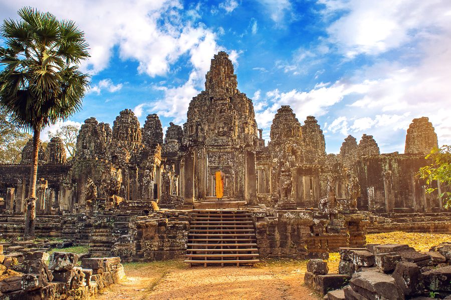 cambodja angkor wat bayon tempel