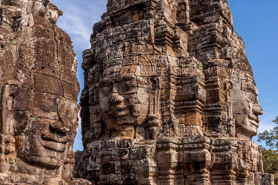 cambodja angkor wat bayon tempel