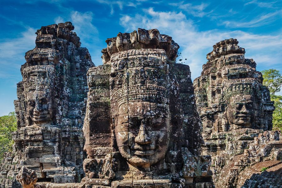 cambodja angkor wat bayon tempel