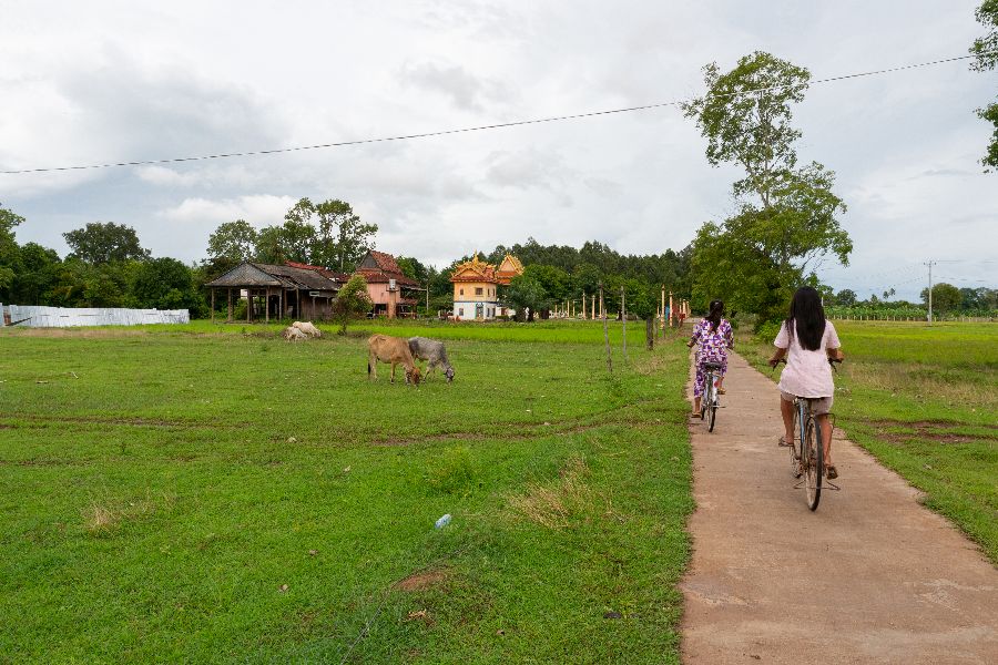 cambodja kratie koh trong eiland
