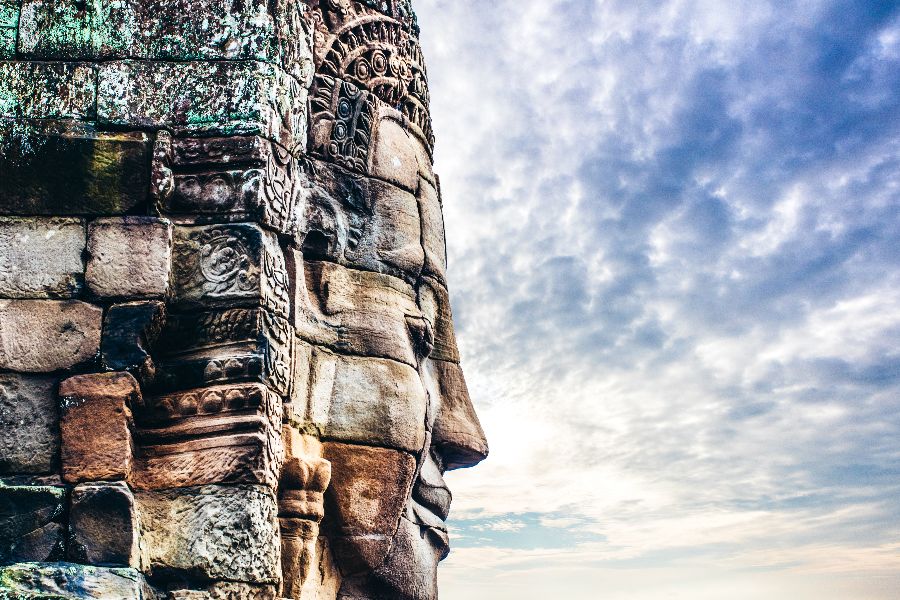cambodja siem reap angkor wat bayon tempel