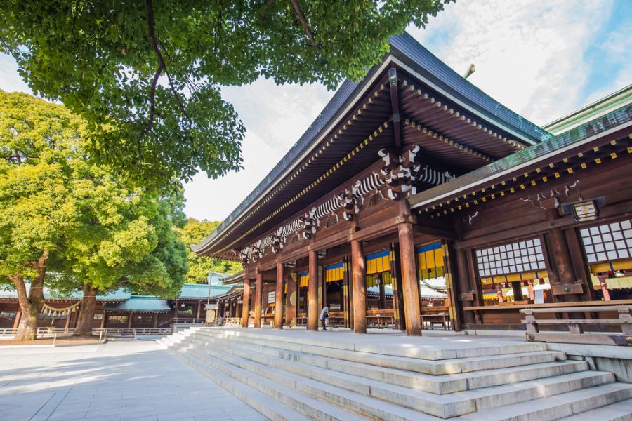 japan tokyo meiji jingu tempel