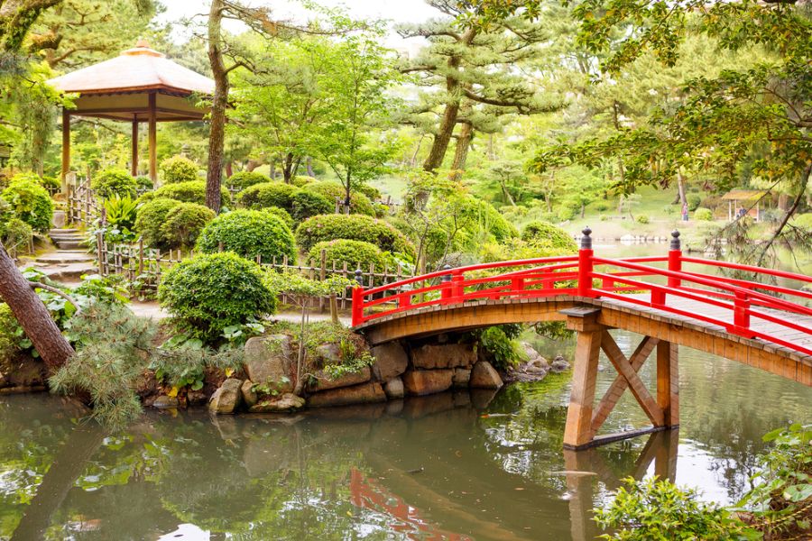 japan hiroshima shukkeien garden