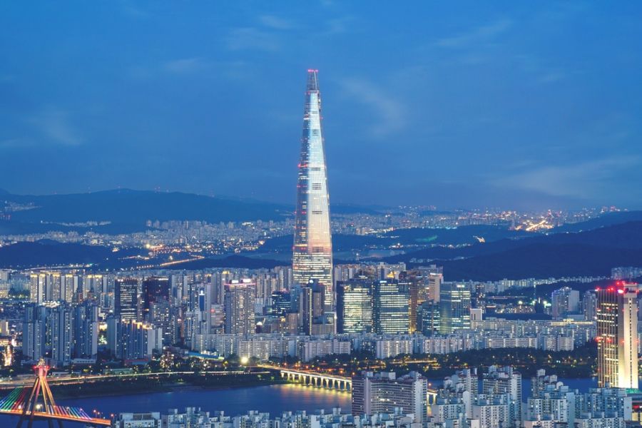 zuid korea seoul Lotte World Tower