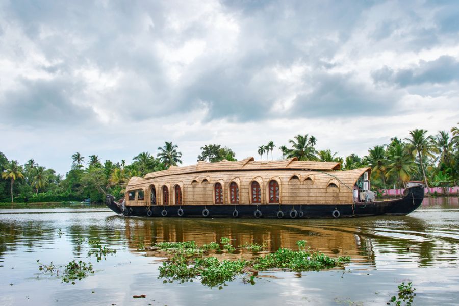 india kerala alleppey traditionele woonboot