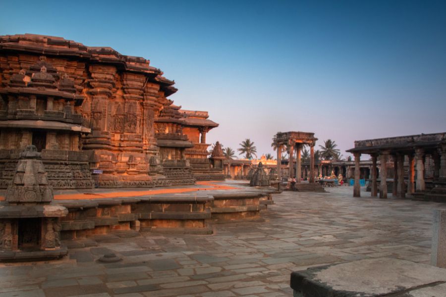 india hassan belur channakeshava tempel