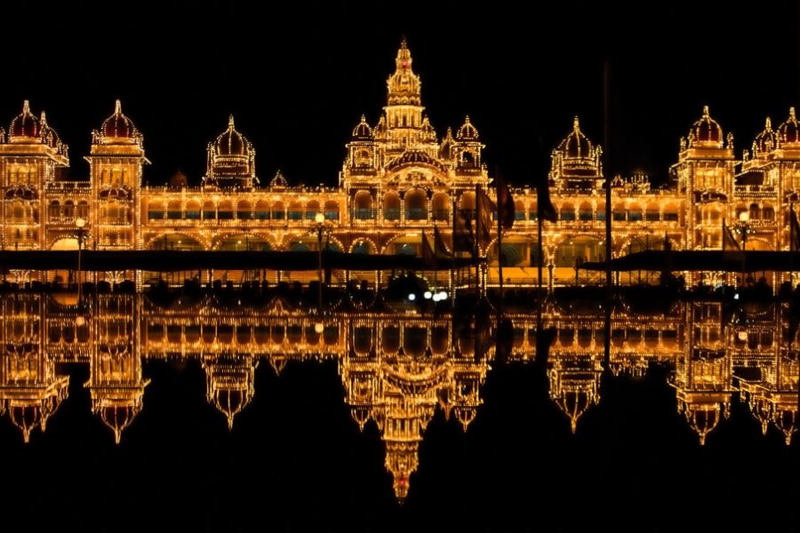 india mysore mysore palace paleis