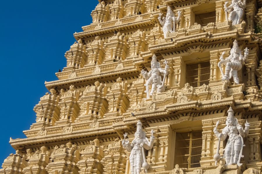 india mysore toren chamundi hill