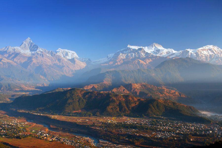 Dag 14: Pokhara - Sarangkot - Pokhara