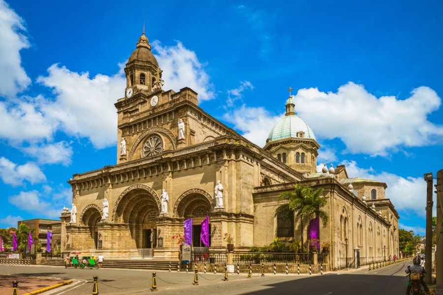 filipijnen manila manila kathedraal intramuros