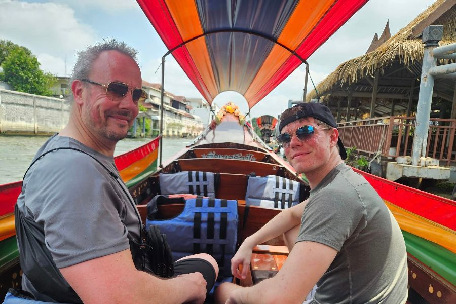 thailand bangkok klong tour foto danielle van zanten