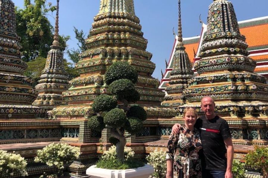 thailand bangkok wat pho foto deborah klanten