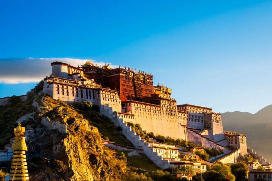 china tibet lhasa potala palace