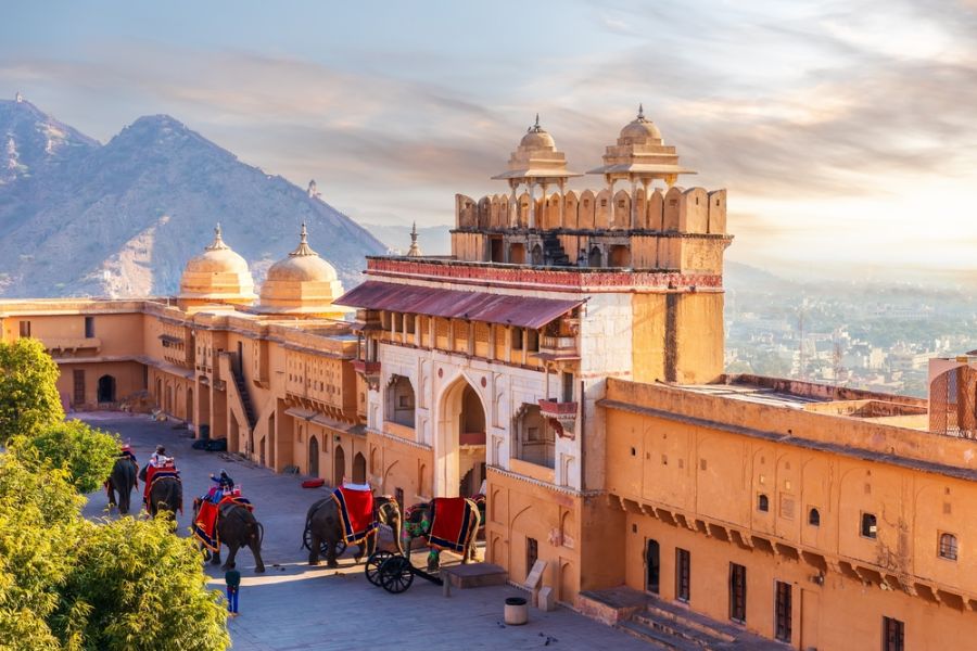 india jaipur amber fort