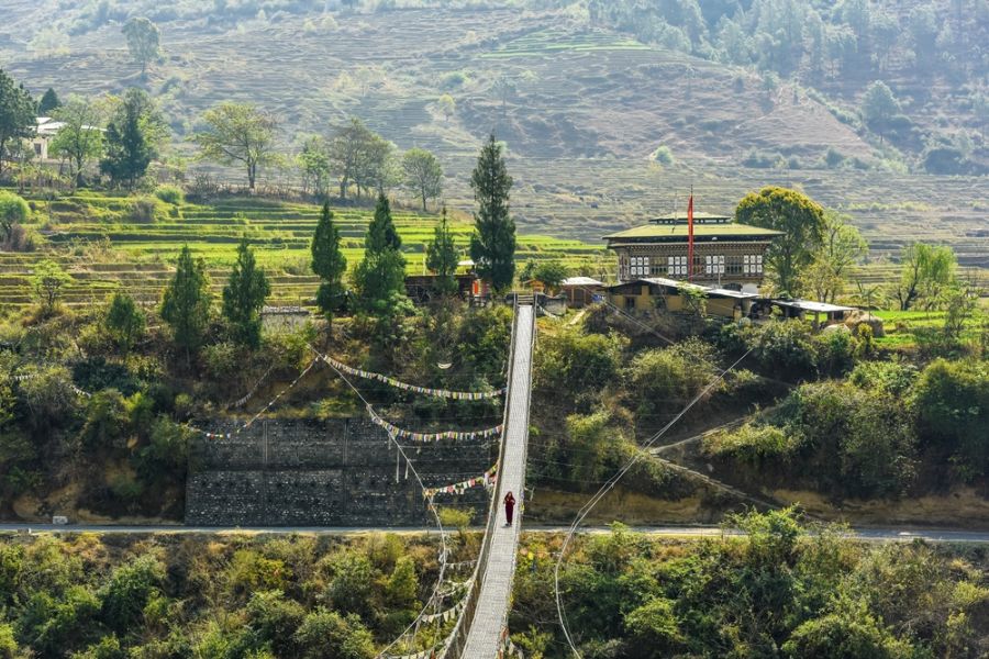 Punakha hangbrug