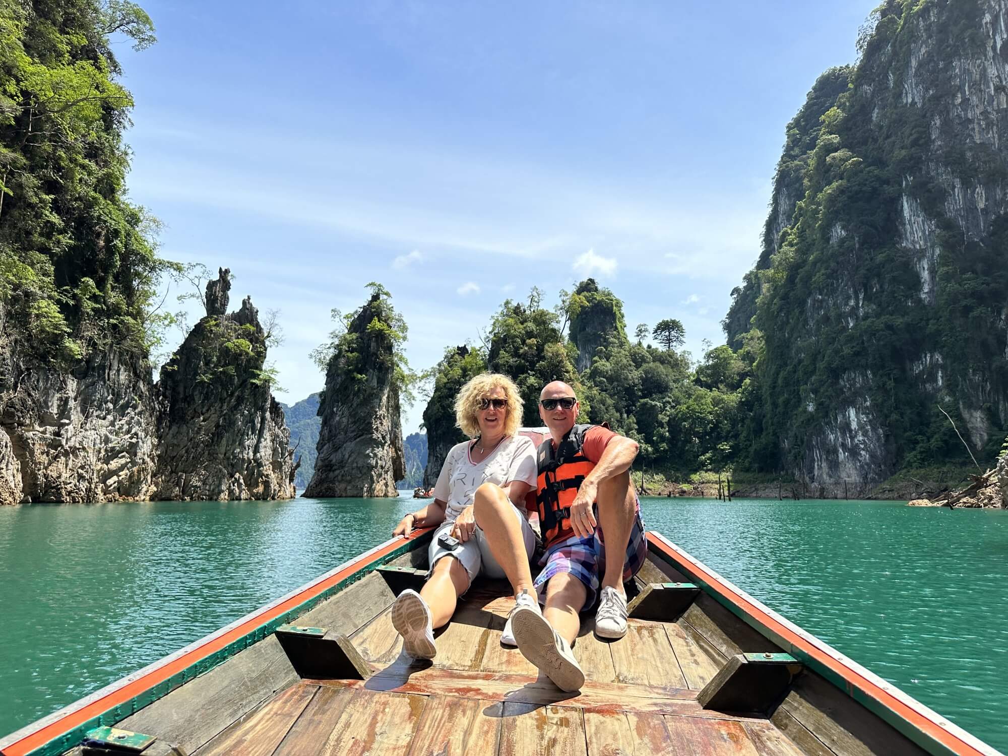 Thailand Khao Sok Familie Luigjes 2000