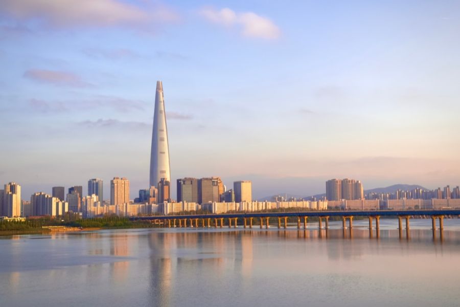 Lotte World Tower in Seoul