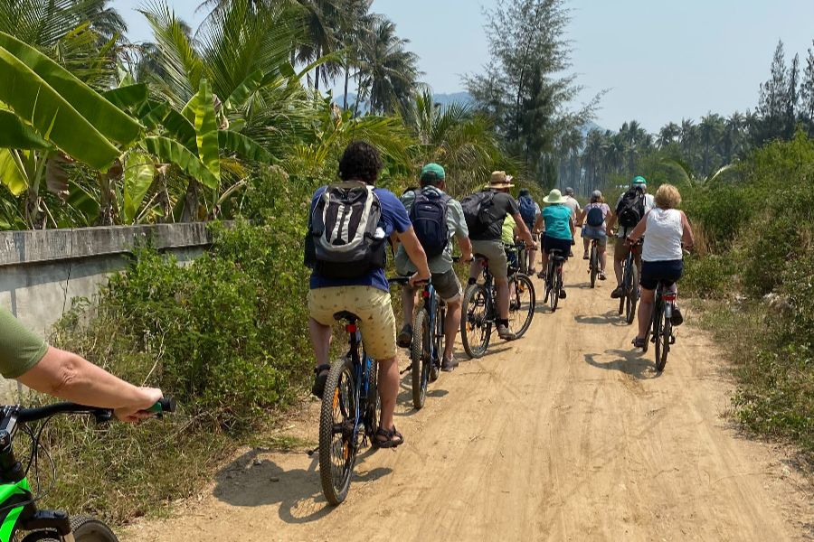 Fietsen in Sam Roi Yot