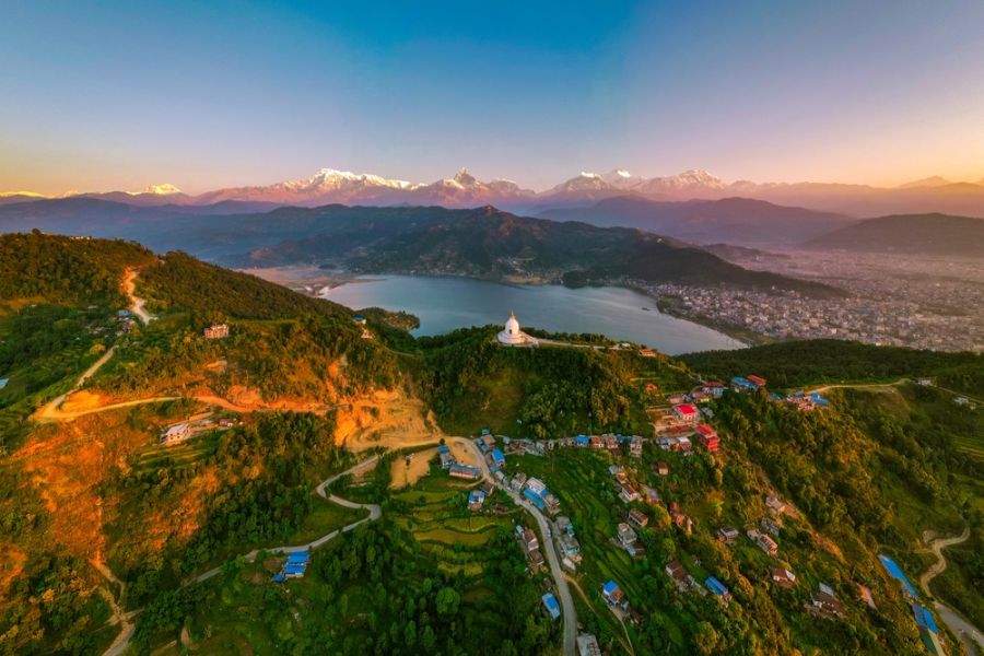 Dag 10: Australian Base Camp - Ghatekhola - Pokhara